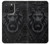 W3619 Dark Gothic Lion Hülle Schutzhülle Taschen und Leder Flip für iPhone 15 Pro