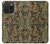 W3661 William Morris Forest Velvet Hülle Schutzhülle Taschen und Leder Flip für iPhone 15 Pro