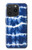 W3671 Blue Tie Dye Hülle Schutzhülle Taschen und Leder Flip für iPhone 15 Pro