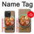 W3756 Ramen Noodles Hülle Schutzhülle Taschen und Leder Flip für iPhone 15 Pro