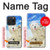 W3794 Arctic Polar Bear and Seal Paint Hülle Schutzhülle Taschen und Leder Flip für iPhone 15 Pro