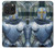 W3864 Medieval Templar Heavy Armor Knight Hülle Schutzhülle Taschen und Leder Flip für iPhone 15 Pro