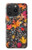 W3889 Maple Leaf Hülle Schutzhülle Taschen und Leder Flip für iPhone 15 Pro