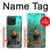 W3893 Ocellaris clownfish Hülle Schutzhülle Taschen und Leder Flip für iPhone 15 Pro