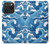 W3901 Aesthetic Storm Ocean Waves Hülle Schutzhülle Taschen und Leder Flip für iPhone 15 Pro