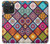 W3943 Maldalas Pattern Hülle Schutzhülle Taschen und Leder Flip für iPhone 15 Pro