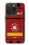 W3957 Emergency Medical Service Hülle Schutzhülle Taschen und Leder Flip für iPhone 15 Pro