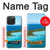 W0844 Bora Bora Island Hülle Schutzhülle Taschen und Leder Flip für iPhone 15 Pro Max