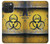 W3669 Biological Hazard Tank Graphic Hülle Schutzhülle Taschen und Leder Flip für iPhone 15 Pro Max