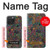 W3815 Psychedelic Art Hülle Schutzhülle Taschen und Leder Flip für iPhone 15 Pro Max