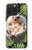 W3863 Pygmy Hedgehog Dwarf Hedgehog Paint Hülle Schutzhülle Taschen und Leder Flip für iPhone 15 Pro Max