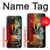 W3890 Reggae Rasta Flag Smoke Hülle Schutzhülle Taschen und Leder Flip für iPhone 15 Pro Max