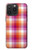 W3941 LGBT Lesbian Pride Flag Plaid Hülle Schutzhülle Taschen und Leder Flip für iPhone 15 Pro Max