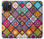 W3943 Maldalas Pattern Hülle Schutzhülle Taschen und Leder Flip für iPhone 15 Pro Max