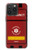 W3957 Emergency Medical Service Hülle Schutzhülle Taschen und Leder Flip für iPhone 15 Pro Max