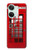 W0058 British Red Telephone Box Hülle Schutzhülle Taschen und Leder Flip für OnePlus Nord 3