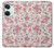 W3095 Vintage Rose Pattern Hülle Schutzhülle Taschen und Leder Flip für OnePlus Nord 3