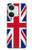W3103 Flag of The United Kingdom Hülle Schutzhülle Taschen und Leder Flip für OnePlus Nord 3