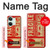 W3552 Vintage Fragile Label Art Hülle Schutzhülle Taschen und Leder Flip für OnePlus Nord 3