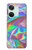 W3597 Holographic Photo Printed Hülle Schutzhülle Taschen und Leder Flip für OnePlus Nord 3