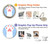 W3618 Cat Paw Hülle Schutzhülle Taschen und Leder Flip für OnePlus Nord 3