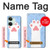 W3618 Cat Paw Hülle Schutzhülle Taschen und Leder Flip für OnePlus Nord 3