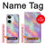 W3706 Pastel Rainbow Galaxy Pink Sky Hülle Schutzhülle Taschen und Leder Flip für OnePlus Nord 3