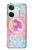 W3709 Pink Galaxy Hülle Schutzhülle Taschen und Leder Flip für OnePlus Nord 3