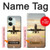 W3837 Airplane Take off Sunrise Hülle Schutzhülle Taschen und Leder Flip für OnePlus Nord 3