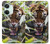 W3838 Barking Bengal Tiger Hülle Schutzhülle Taschen und Leder Flip für OnePlus Nord 3