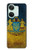 W3858 Ukraine Vintage Flag Hülle Schutzhülle Taschen und Leder Flip für OnePlus Nord 3