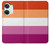 W3887 Lesbian Pride Flag Hülle Schutzhülle Taschen und Leder Flip für OnePlus Nord 3