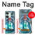 W3911 Cute Little Mermaid Aqua Spa Hülle Schutzhülle Taschen und Leder Flip für OnePlus Nord 3
