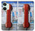 W3925 Collage Vintage Pay Phone Hülle Schutzhülle Taschen und Leder Flip für OnePlus Nord 3