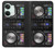 W3931 DJ Mixer Graphic Paint Hülle Schutzhülle Taschen und Leder Flip für OnePlus Nord 3
