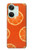 W3946 Seamless Orange Pattern Hülle Schutzhülle Taschen und Leder Flip für OnePlus Nord 3