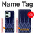 W3950 Textile Thai Blue Pattern Hülle Schutzhülle Taschen und Leder Flip für OnePlus Nord 3
