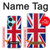 W3103 Flag of The United Kingdom Hülle Schutzhülle Taschen und Leder Flip für OnePlus Nord CE3