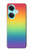 W3698 LGBT Gradient Pride Flag Hülle Schutzhülle Taschen und Leder Flip für OnePlus Nord CE3