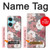 W3716 Rose Floral Pattern Hülle Schutzhülle Taschen und Leder Flip für OnePlus Nord CE3