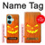 W3828 Pumpkin Halloween Hülle Schutzhülle Taschen und Leder Flip für OnePlus Nord CE3