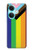 W3846 Pride Flag LGBT Hülle Schutzhülle Taschen und Leder Flip für OnePlus Nord CE3