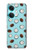 W3860 Coconut Dot Pattern Hülle Schutzhülle Taschen und Leder Flip für OnePlus Nord CE3