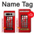 W0058 British Red Telephone Box Hülle Schutzhülle Taschen und Leder Flip für Google Pixel Fold