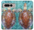 W1424 Sea Turtle Hülle Schutzhülle Taschen und Leder Flip für Google Pixel Fold