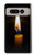 W3530 Buddha Candle Burning Hülle Schutzhülle Taschen und Leder Flip für Google Pixel Fold