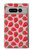 W3719 Strawberry Pattern Hülle Schutzhülle Taschen und Leder Flip für Google Pixel Fold