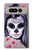 W3821 Sugar Skull Steam Punk Girl Gothic Hülle Schutzhülle Taschen und Leder Flip für Google Pixel Fold