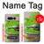W3845 Green frog Hülle Schutzhülle Taschen und Leder Flip für Google Pixel Fold