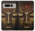 W3874 Buddha Face Ohm Symbol Hülle Schutzhülle Taschen und Leder Flip für Google Pixel Fold